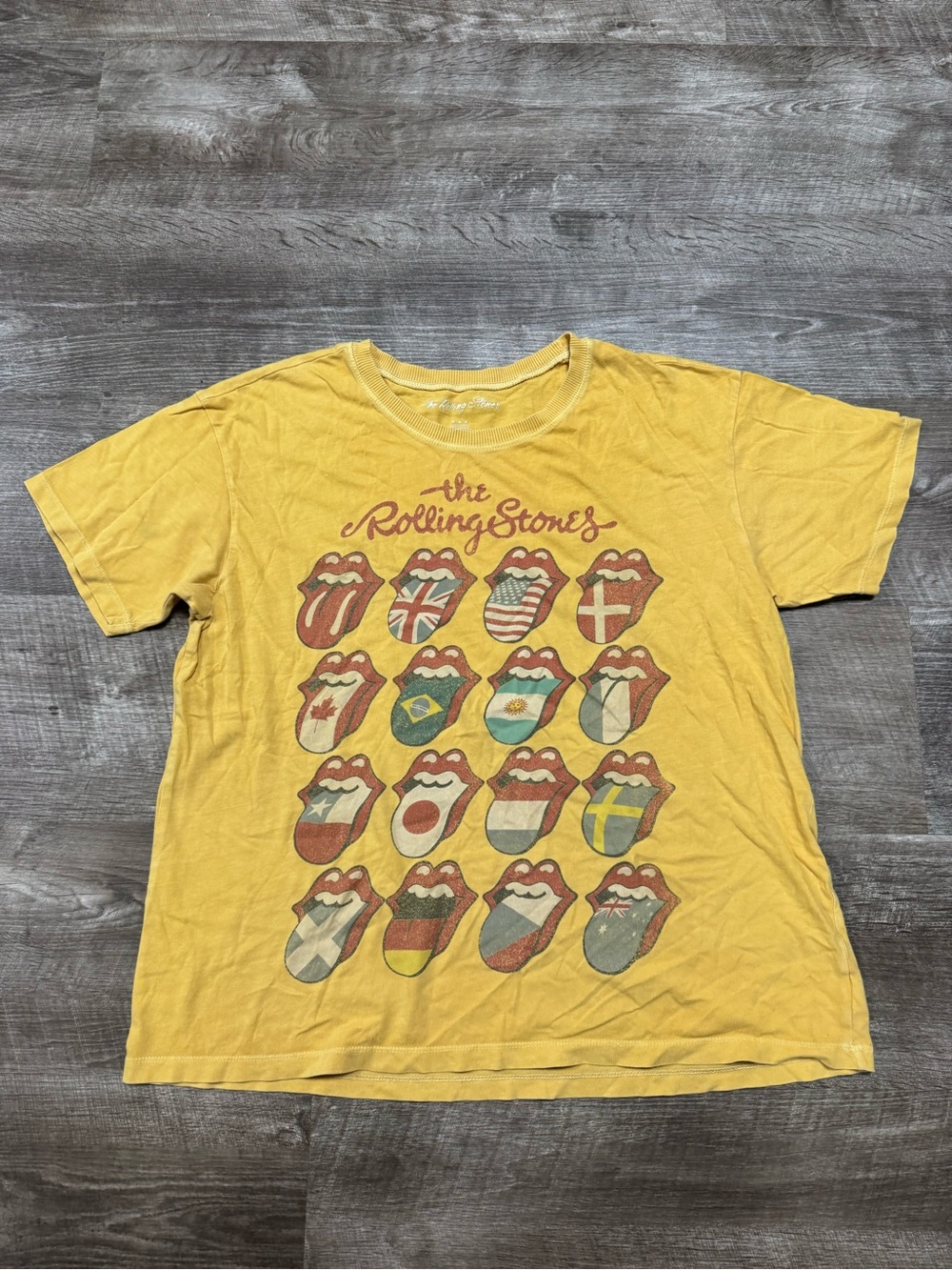 The Rolling Stones Graphic T-Shirt Size Medium